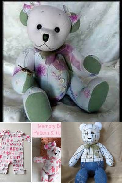 Cut your fur fabric in a single layer. memory bear pattern free - Bing images | Memory bears ...