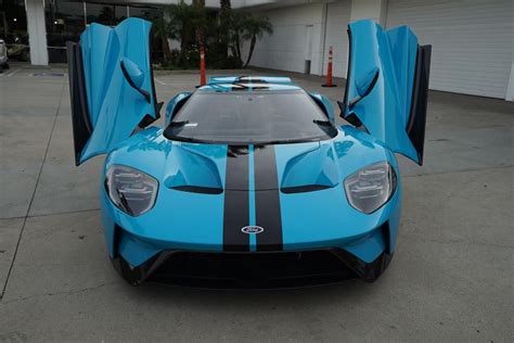 2018 Ford Gt Miami Blue Ford Gt Ford Gt40 Ford