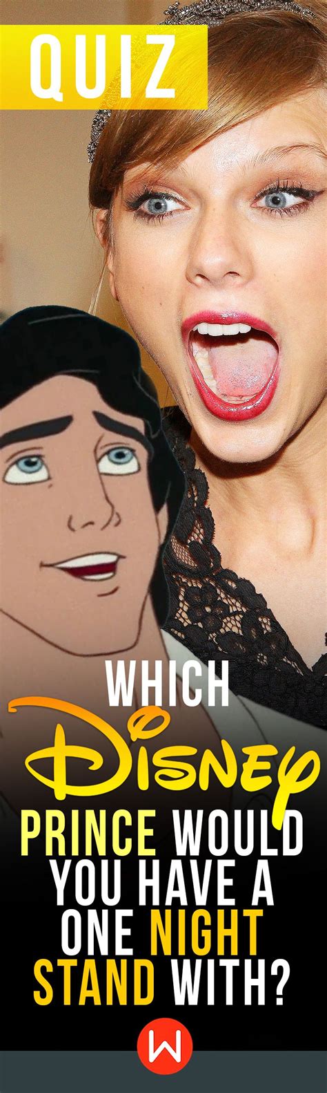 quiz which disney prince would you have a one night stand with