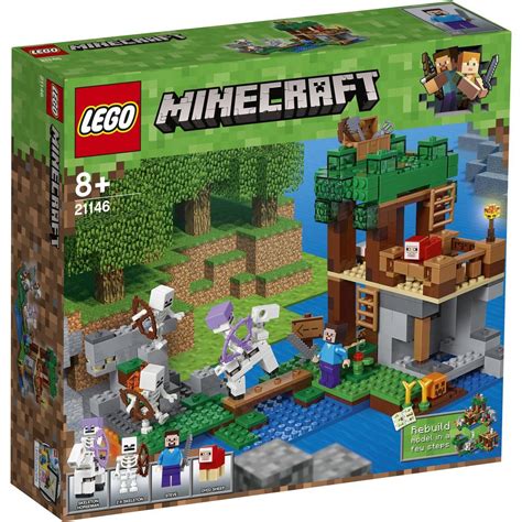 Lego Minecraft The Skeleton Attack 21146 Big W