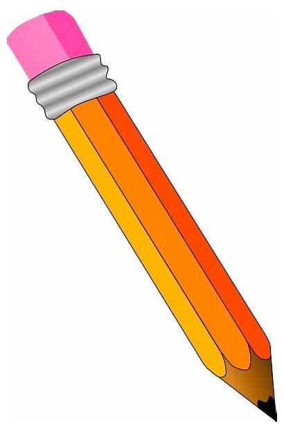 Pencil Clip Vector Drawing Svg 42kb Graphic