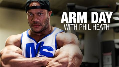 Arm Day With 5x Mr Olympia Phil Heath Training Tips Youtube