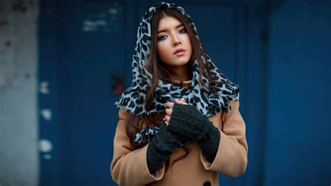 Beautiful Girl Scarfs 4k Wallpaperhd Girls Wallpapers4k Wallpapers