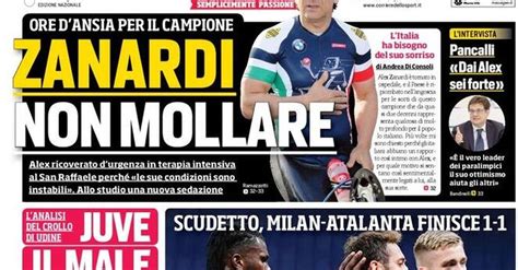 Corriere Dello Sport La Prima Pagina Di Oggi 25 Luglio 2020