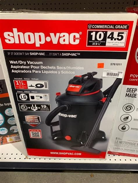 Shop Vac Commercial Grade 379l Wet Dry Vacuum