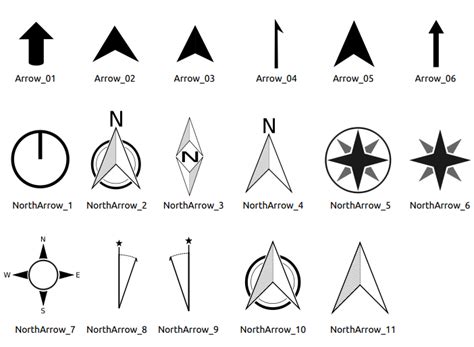 North Arrow Architecture Png Clip Art Library