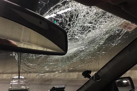 Man Hospitalized After Plastic Stool Mysteriously Smashes Into His Cars Windscreen Along Cte