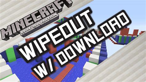 Minecraft Xbox 360 Wipeout Mini Game Trailer Download Youtube