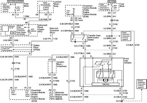 Wiring Diagram For 2003 Chevy Silverado 2500hd Wiring Draw And Schematic
