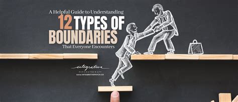 12 Types Of Boundaries That Everyone Needs To Know — Integrative Psychotherapy Mental Health Blog
