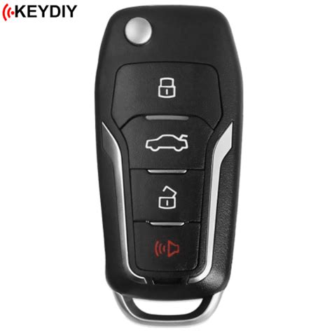 Keydiy Universal Smart Proximity Remote Key Ford Style 4 Button Zb12 4 Keys 4 Less