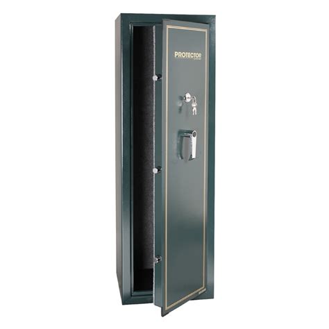 This electronic gun safe has a quick and a quiet, entry with its compression gas strut that opens the door silently and holds it open for the single handed access. First Alert 14-Gun Electronic/Keypad Gun Safe at Lowes.com