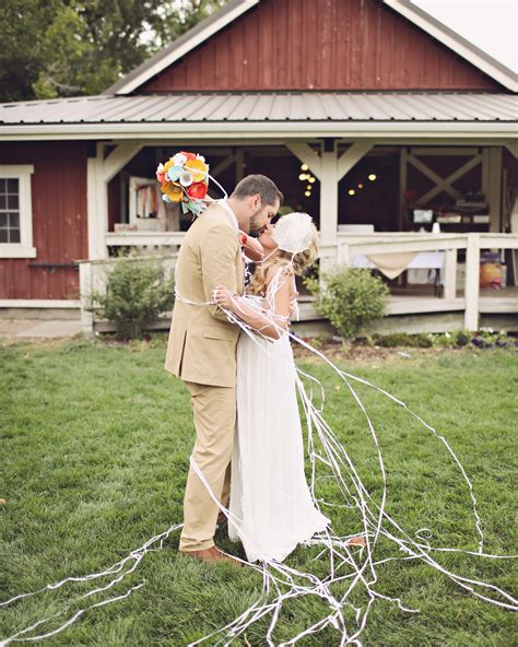 A Whimsical Casual Diy Wedding In A Barn In Idaho Martha Stewart