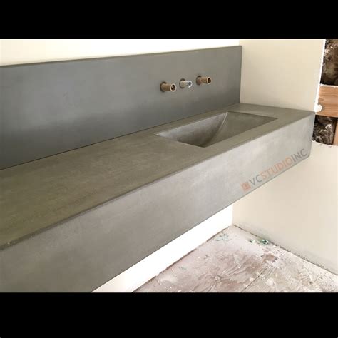 Are there any concrete sinks that are bespoke? Pin on Concrete bathroom & kitchen sinks.