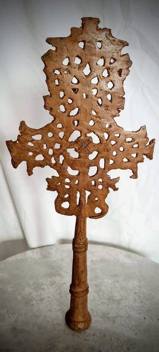 Processional Cross African Bronze Copt Ethiopia Catawiki