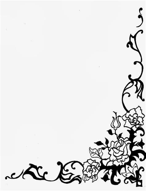 Hasil Gambar Untuk Bingkai Undangan Bingkai Bunga Bingkai Lukisan Bunga