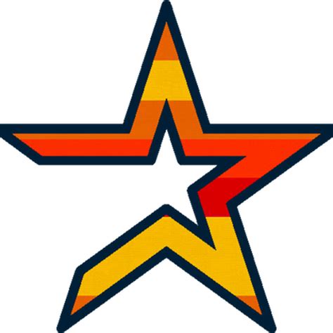 A Red Yellow And Orange Star With Stripes