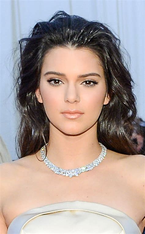 Kendall Jenner From Get The Look Met Gala 2014 Hair And Makeup E News