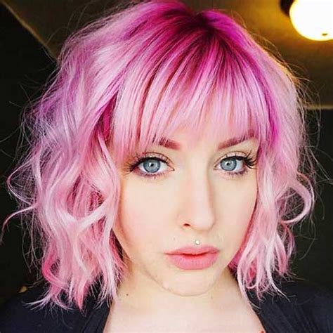 Really Lovely 20 Short Pink Hair Ideas Short Hair Color