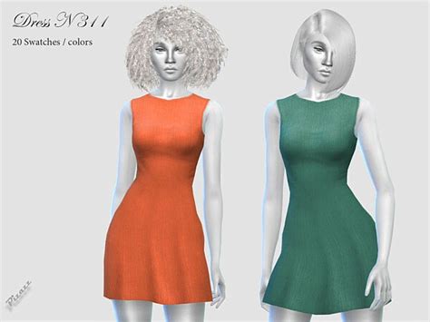Dress N 311 By Pizazz From Tsr • Sims 4 Downloads