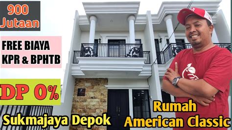 RUMAH MEWAH HARGA MINIMALIS DI PUSAT KOTA DEPOK Free Biaya KPR Dan