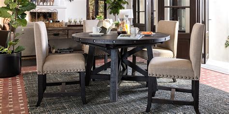Countryrustic Dining Room With Jaxon Dining Set Living Spaces