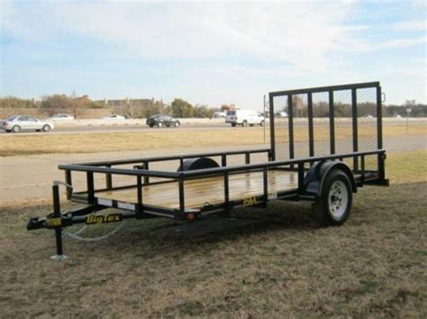 Big Tex 35sa 12 Single Axle 1395 Fort Worth Motorcycle Trailer