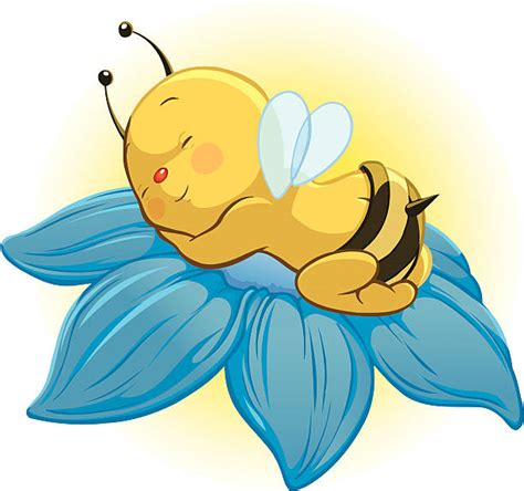 Bee Sleeping Clip Art Vector Images And Illustrations Istock