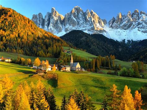 Val Di Funes The Dolomites Italy Beautiful Places Wonders Of The