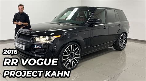 2016 Range Rover Vogue Project Kahn Youtube