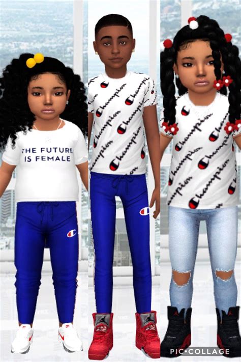 Sims 4 Child Uniform