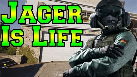 Jager Is Life Rainbow Six Siege Youtube