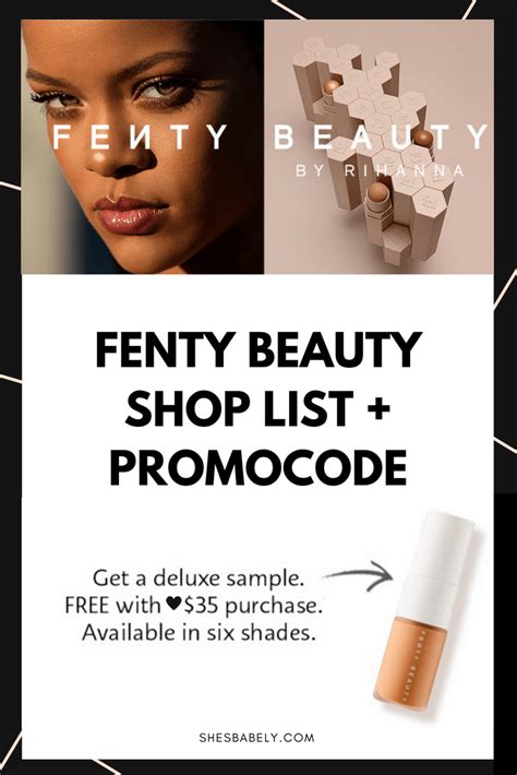 Maybe you would like to learn more about one of these? Fenty Beauty Promocode: Free Gift With Purchase! | Cruelty free, Sephora and Makeup