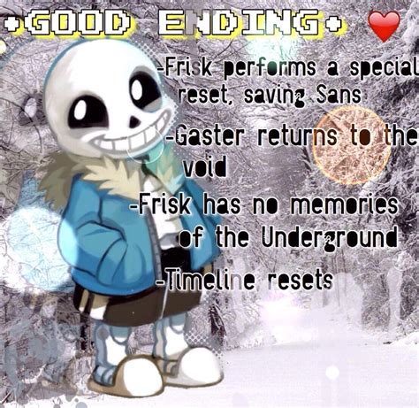 Should I Put The Good Or Bad Ending Of Seconds Later Undertale Amino