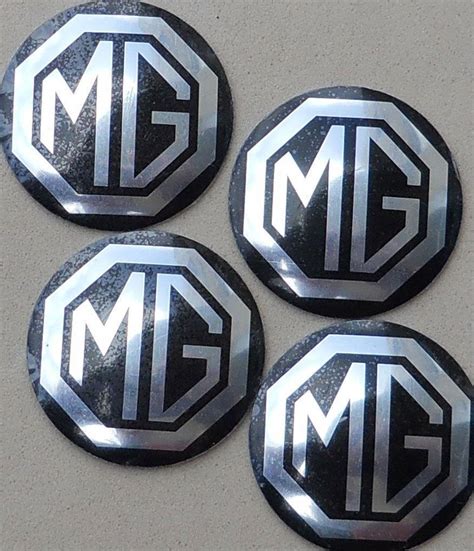 Mgb Rostyle Wheel Center Emblems Set Of 4 Mgb Mgbgt Ebay