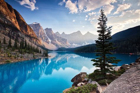 Moraine Lake South Channel Hd Nature 4k Wallpapers Images Backgrounds Photos And Pictures