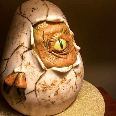Dinosaur Egg Cake