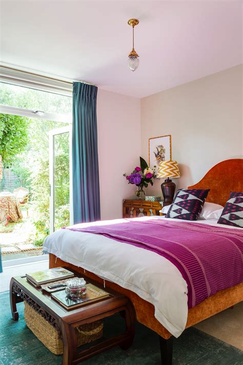 A London Interior Designers Elegant Eclectic Flat Bedroom Interior