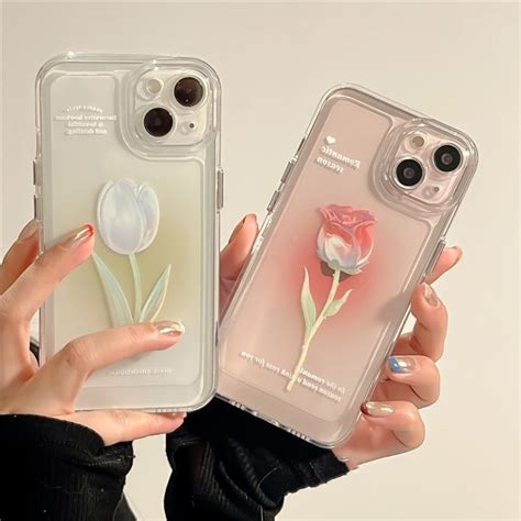 Clear Roses Iphone Case Zicase