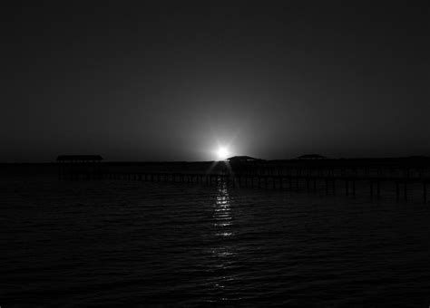 Black And White Sunset Photograph By Rod Andress