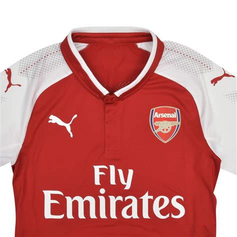Arsenal 17 18 Home Kit Released Footy Headlines