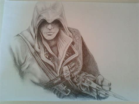 Assassins Creed Drawing Pencil Dibujos
