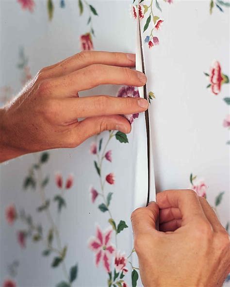 How To Hang Wallpaper Martha Stewart