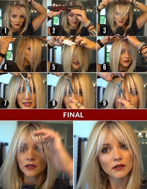 How To Cut Wispy Curtain Bangs Polens