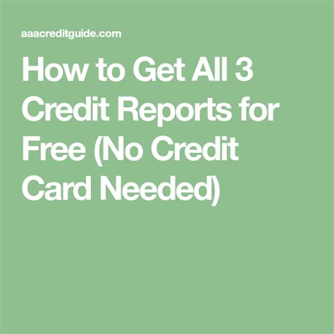 Lenders such as credit card companies, banks, and car dealerships providing auto loans use credit scores along with other criteria to decide whether to. How to Get All 3 Credit Reports for Free (No Credit Card Needed) | Credit report, Credits ...
