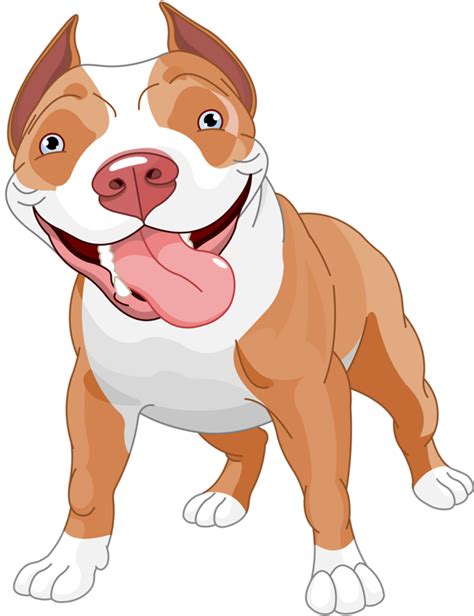 American Pit Bull Terrier Clip Art Tongue Puppy Png Download 615