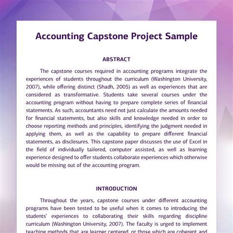 😍 Capstone Paper Examples How To Write A Capstone Project 8 Steps To Success 2022 11 20
