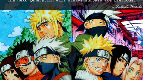 🥇 Uzumaki Naruto Kakashi Hatake Team 7 Rin Wallpaper 80360