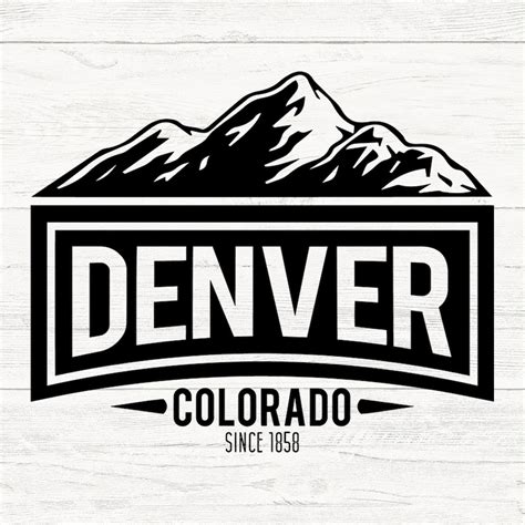Denver Eps Denver Svg Denver Png Colorado Svg Denver Estados