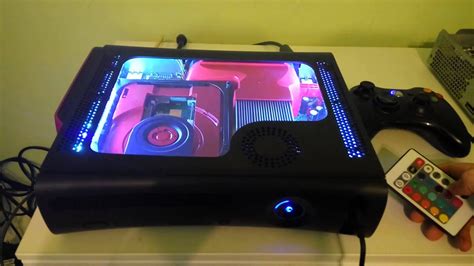 My Custom Modded Xbox 360 Rgh Lt30 500gb Youtube